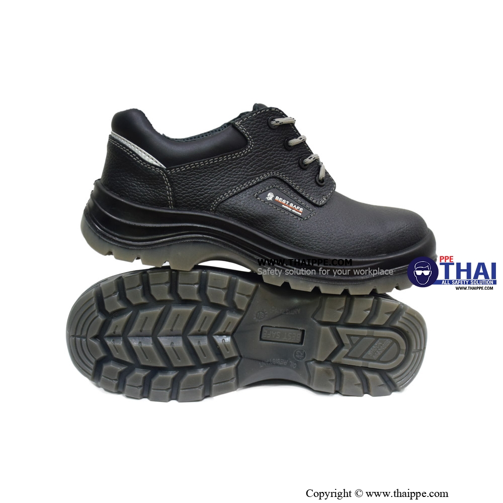 BESTSAFE - PREMIUM A [COMPOSITE] รองเท้านิรภัยหุ้มส้น หัวคอมโพสิต พื้น Dynaflex