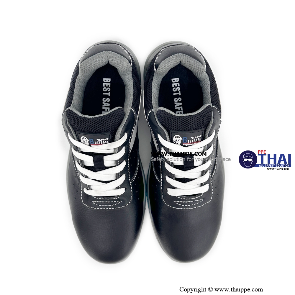 Z-TOKYO SPORT BLACK [S2] #BESTSAFE รองเท้านิรภัยทรง SPORT กันไฟฟ้าสถิตย์ หัว COMPOSITE 