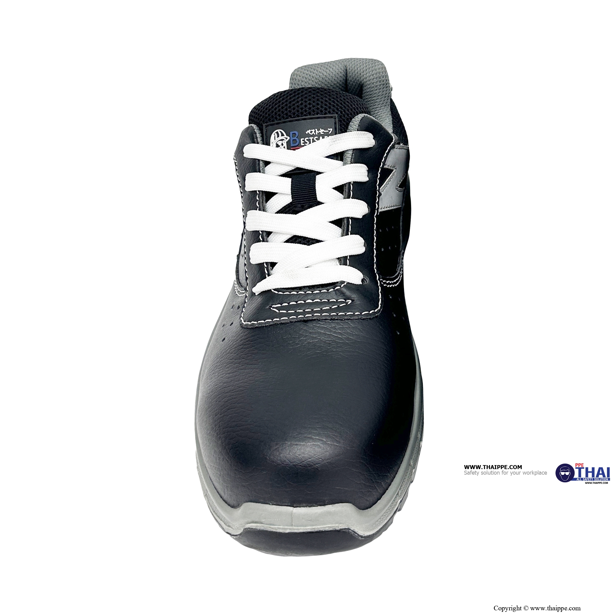 Z-TOKYO SPORT BLACK [S2] #BESTSAFE รองเท้านิรภัยทรง SPORT กันไฟฟ้าสถิตย์ หัว COMPOSITE 