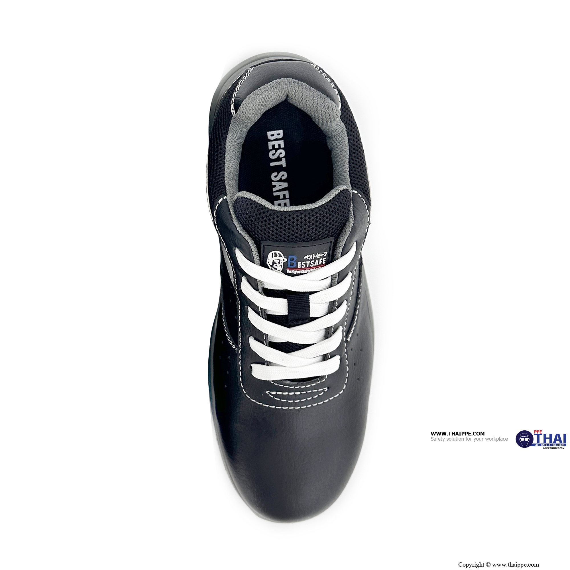 Z-TOKYO SPORT BLACK [S2] #BESTSAFE รองเท้านิรภัยทรง SPORT กันไฟฟ้าสถิตย์ หัว COMPOSITE 