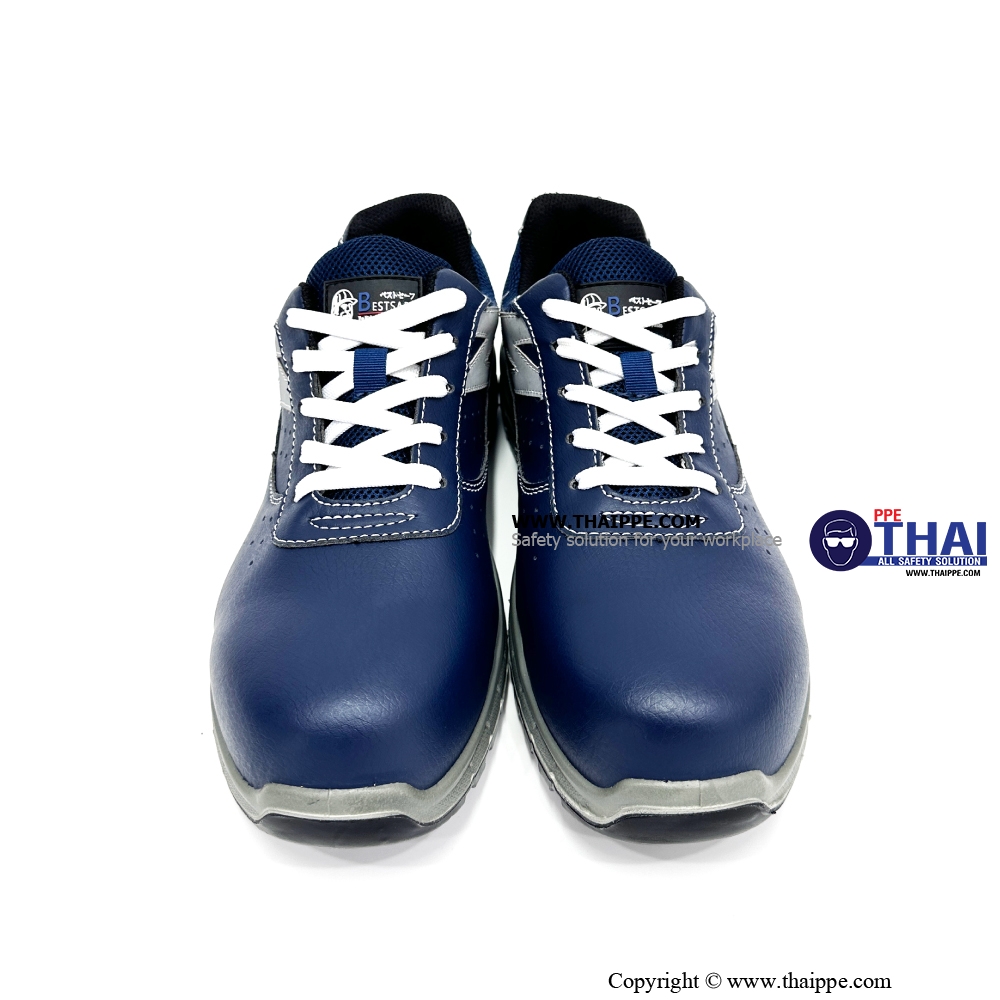 Z-TOKYO SPORT BLUE [S2] #BESTSAFE รองเท้านิรภัยทรง SPORT กันไฟฟ้าสถิตย์ หัว COMPOSITE 