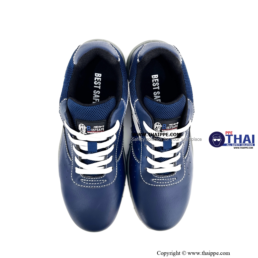 Z-TOKYO SPORT BLUE [S2] #BESTSAFE รองเท้านิรภัยทรง SPORT กันไฟฟ้าสถิตย์ หัว COMPOSITE 