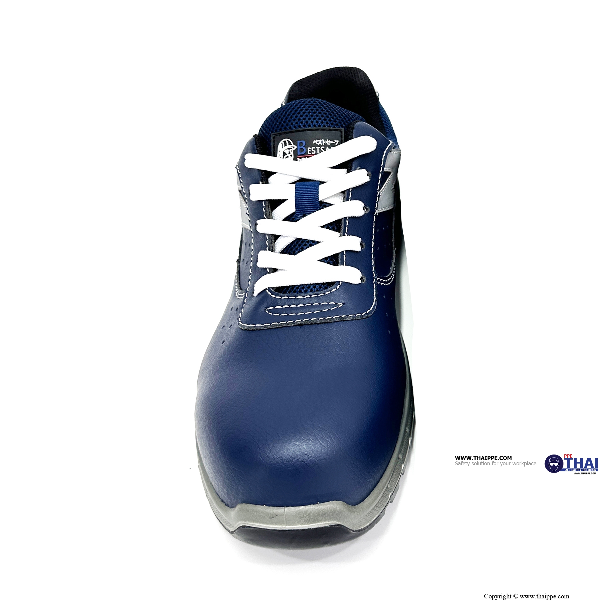 Z-TOKYO SPORT BLUE [S2] #BESTSAFE รองเท้านิรภัยทรง SPORT กันไฟฟ้าสถิตย์ หัว COMPOSITE 
