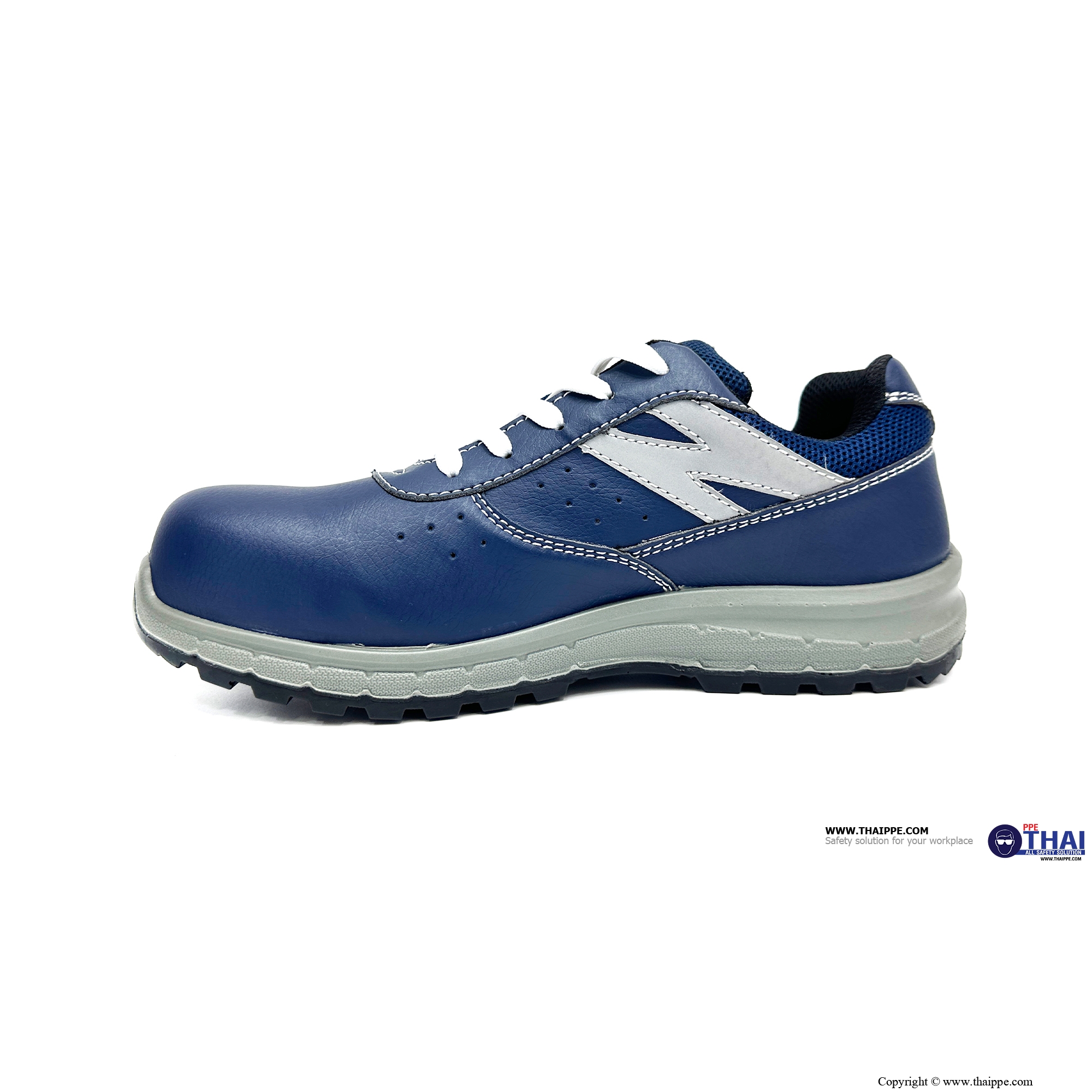 Z-TOKYO SPORT BLUE [S2] #BESTSAFE รองเท้านิรภัยทรง SPORT กันไฟฟ้าสถิตย์ หัว COMPOSITE 
