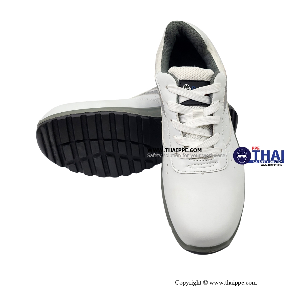 Z-TOKYO SPORT WHITE [S2] #BESTSAFE รองเท้านิรภัยทรง SPORT กันไฟฟ้าสถิตย์ หัว COMPOSITE 