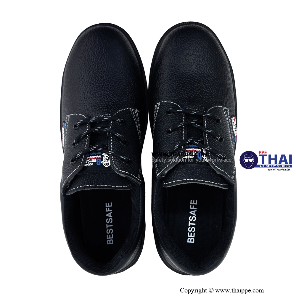 SHADOW #BESTSAFE รองเท้านิรภัยหุ้มส้น พื้น PU/TPU หัวเหล็ก [S2]