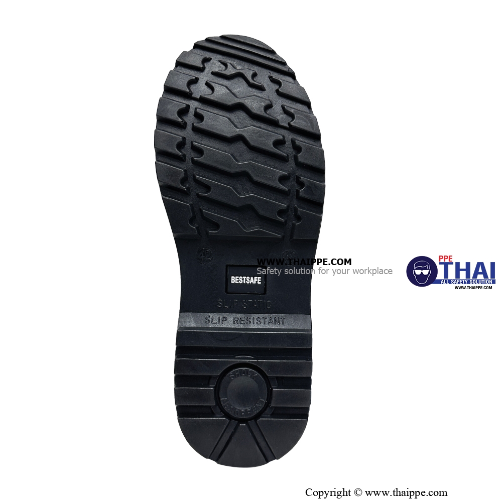 SHADOW #BESTSAFE รองเท้านิรภัยหุ้มส้น พื้น PU/TPU หัวเหล็ก [S2]