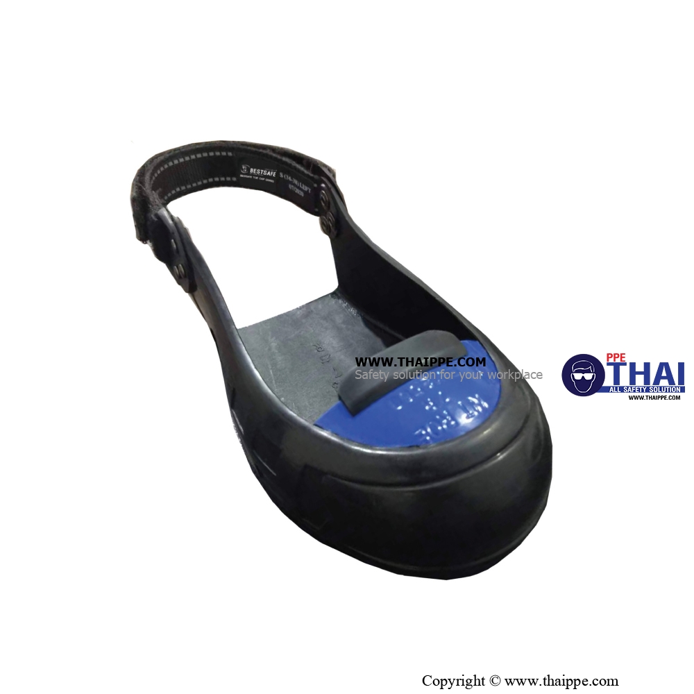 BESTSAFE TOE CAP GUARD รองเท้านิรภัยหัว Aluminum สำหรับคลุมรองเท้าทั่วไป [Size : S] 35-38