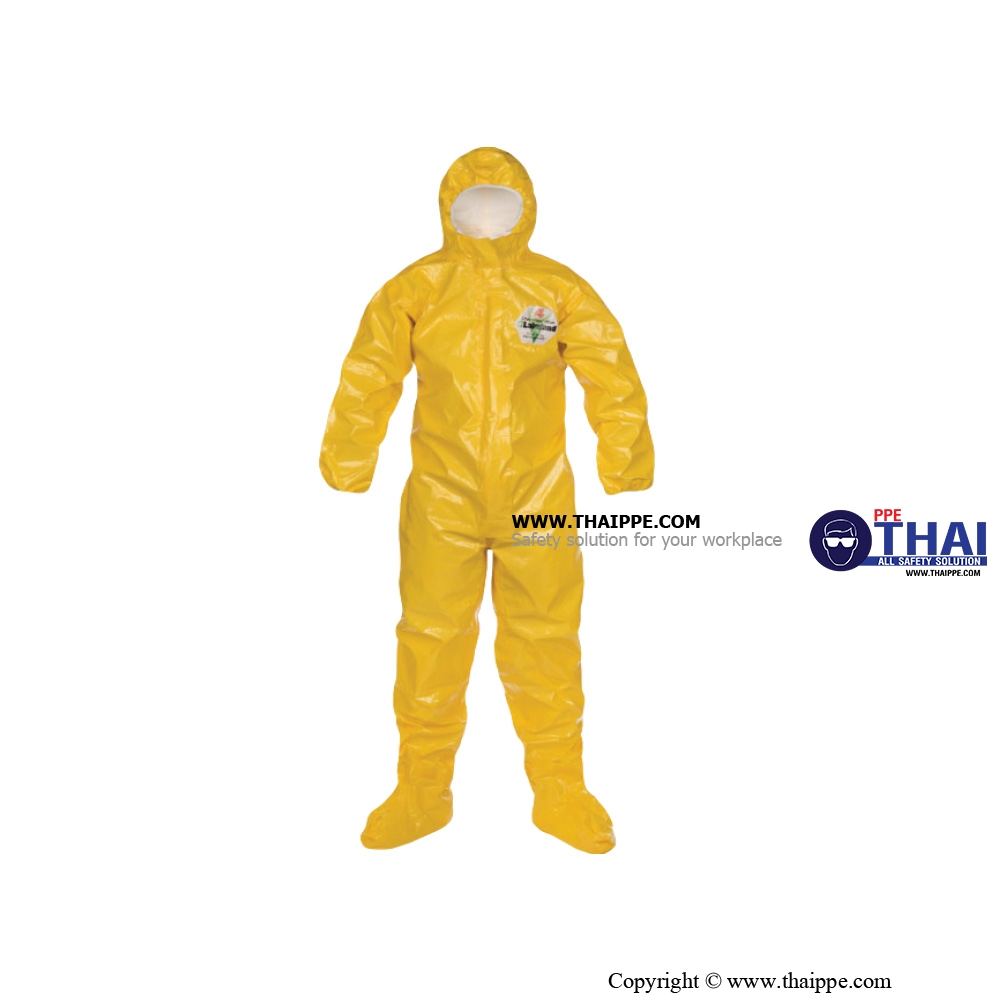 CT4S450 #LAKELAND  Level B Encapsulated suit พร้อม SCBA space