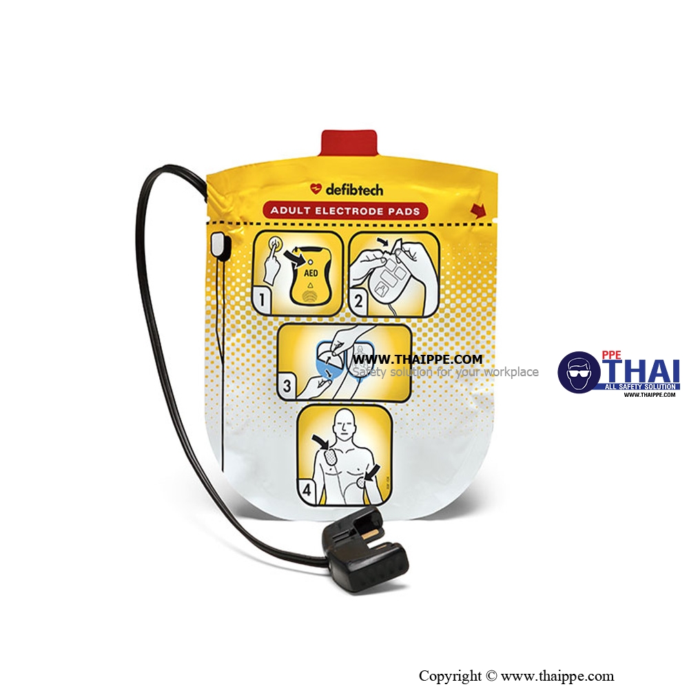 DEFIBTECH-AED #เครื่องกระตุ้นหัวใจด้วยไฟฟ้าชนิดอัตโนมัติ Lifeline DDU-100 (Thai/Englist)