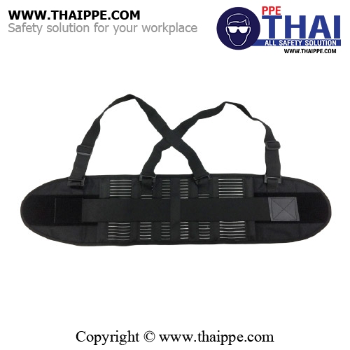 Back support-PREMIUM เข็มขัดพยุงหลัง #BESTSAFE Size: 3XL