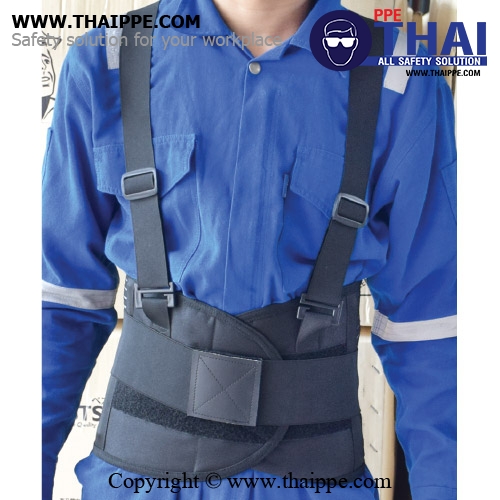 Back support-PREMIUM เข็มขัดพยุงหลัง #BESTSAFE Size: 3XL