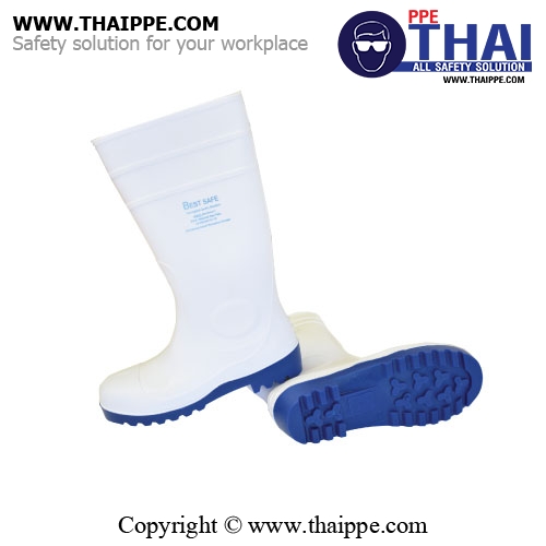 B-01 PVC BOOT รองเท้าบู๊ทยางนิรภัยหัวเหล็ก ยี่ห้อ BESTSAFE