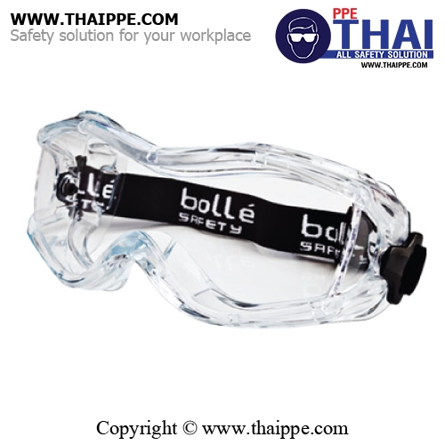 1653701A STORM-BOLLE แว่นครอบตานิรภัยเลนส์ใส # BESTSAFE