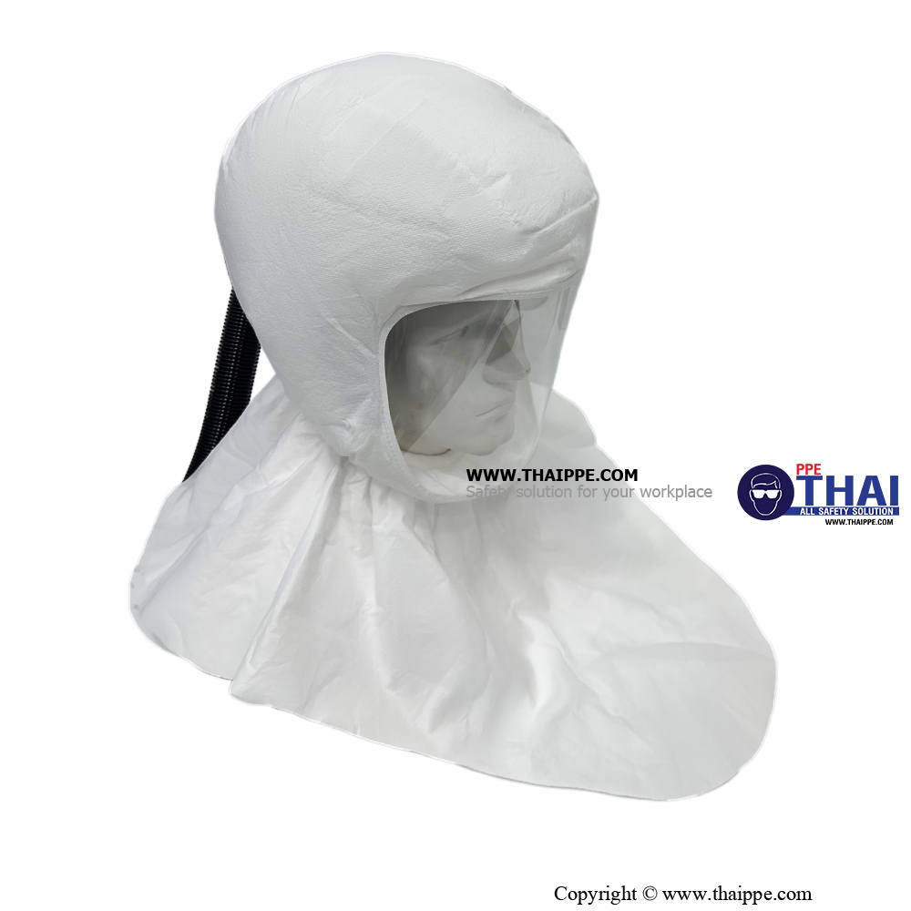 STANDARD HOOD, Head Top-Long Hoods : BESTSAFE AIR CLEAN HOOD #Painting Hood (Long) for PAPRหมวกคลุมมาตรฐานแบบยาว  