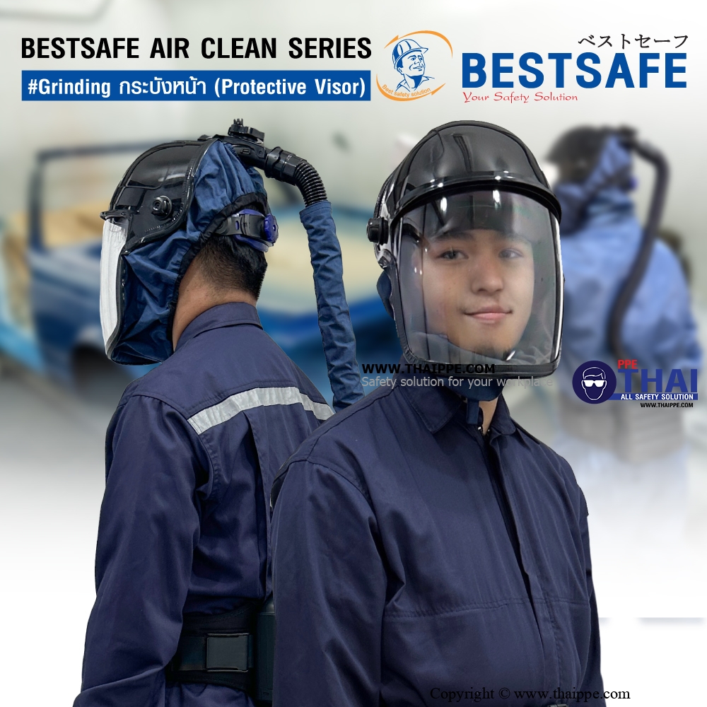 BESTSAFE AIR CLEAN SERIES# Grinding กระบังหน้า (Protective Visor)