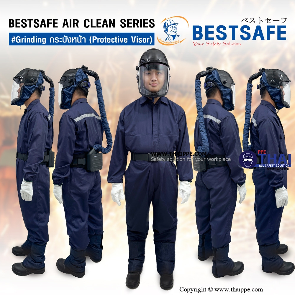 BESTSAFE AIR CLEAN SERIES# Grinding กระบังหน้า (Protective Visor)