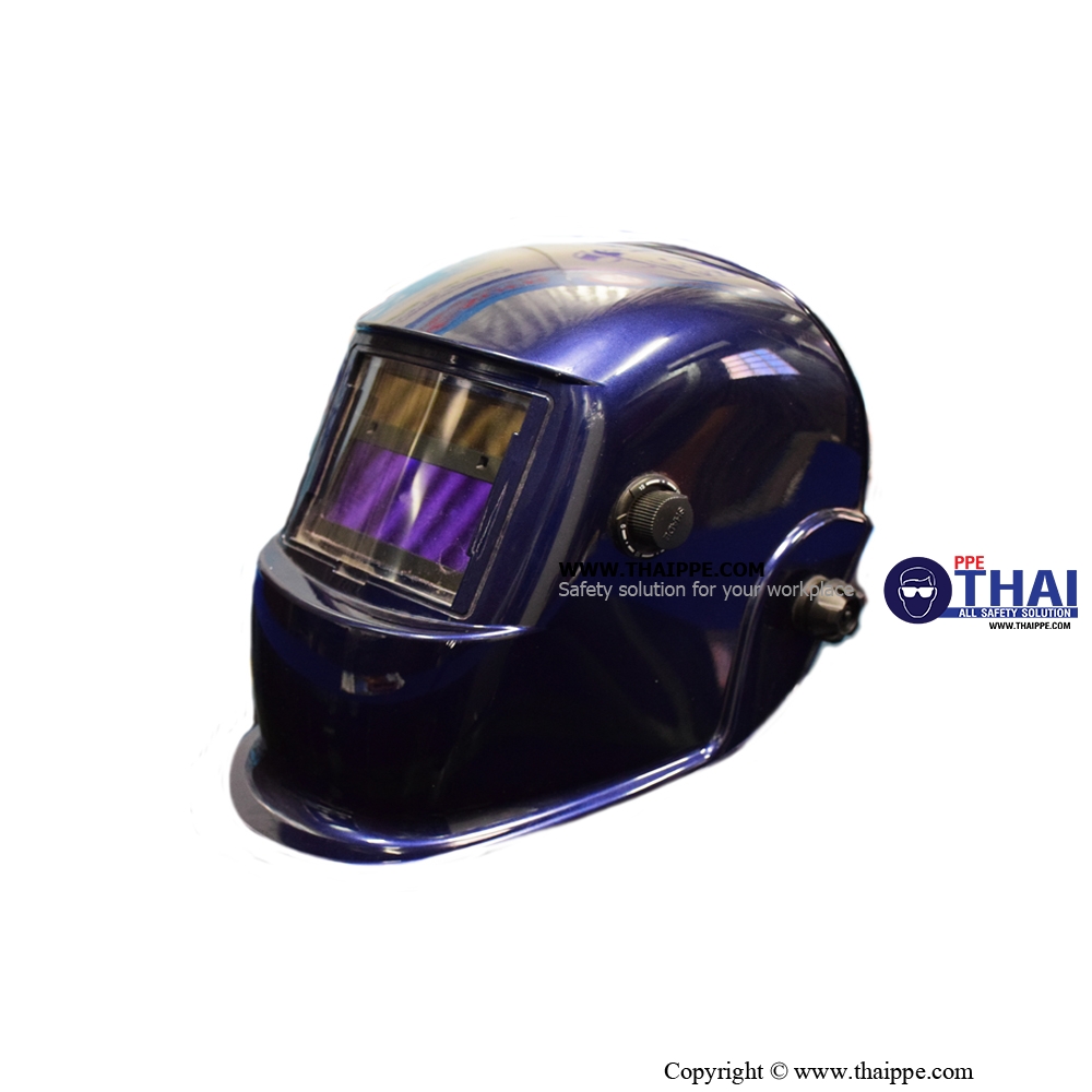 AUTO-WELDING FACE SHIELD # หน้ากากงานเชื่อมแบบสวมศีรษะ แบบปรับแสงอัตโนมัติ