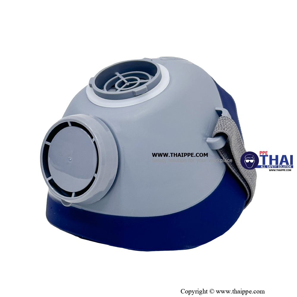 2828  หน้ากากท่อเดียวครึ่งหน้า Low-Resistance High-Efficiency Comfort Silicone Single-Cartridge Respirator