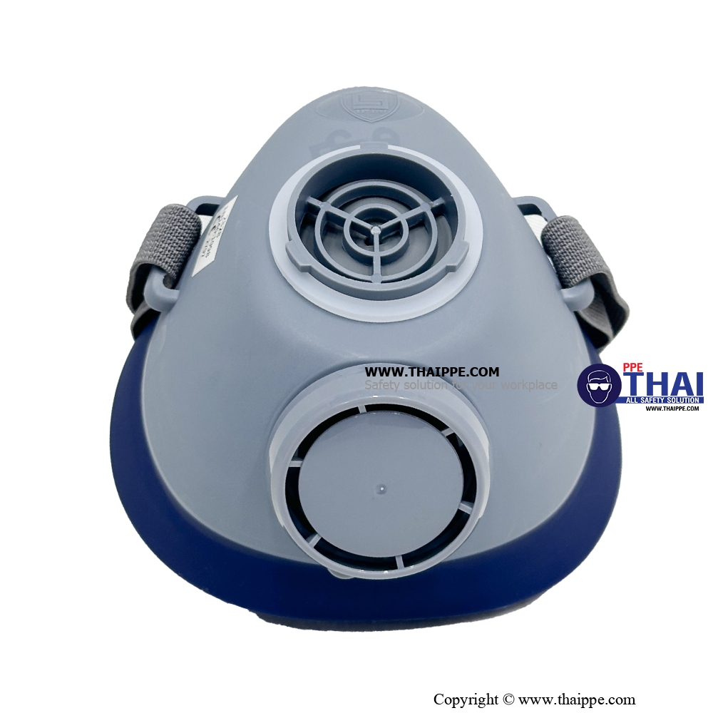 2828  หน้ากากท่อเดียวครึ่งหน้า Low-Resistance High-Efficiency Comfort Silicone Single-Cartridge Respirator