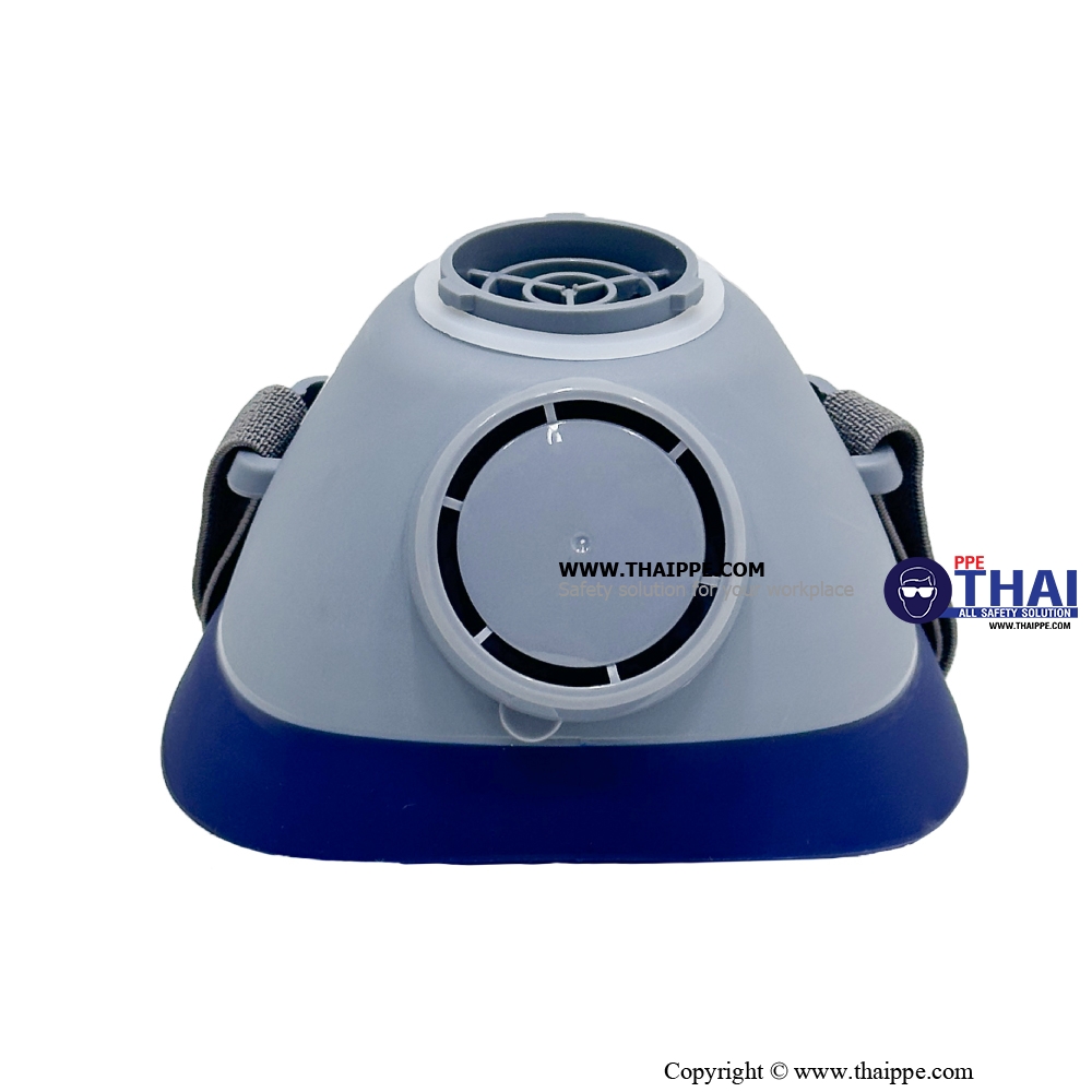2828  หน้ากากท่อเดียวครึ่งหน้า Low-Resistance High-Efficiency Comfort Silicone Single-Cartridge Respirator