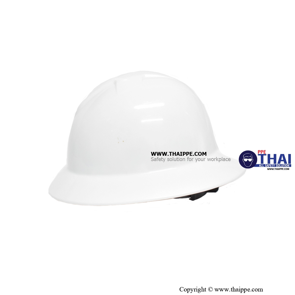 BSH-08 FULL BRIM หมวกนิรภัยปีกรอบ BESTSAFE สี : ขาว