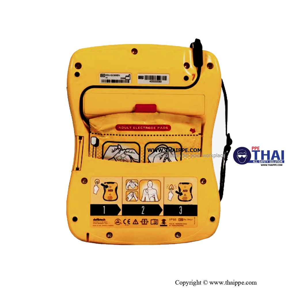 DEFIBTECH-AED #เครื่องกระตุ้นหัวใจด้วยไฟฟ้าชนิดอัตโนมัติ Lifeline View (Thai+English)