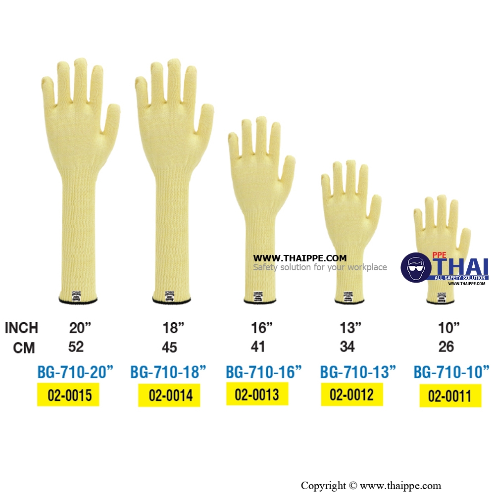 BESTSAFE - Aramid GLOVE # BG-710-18