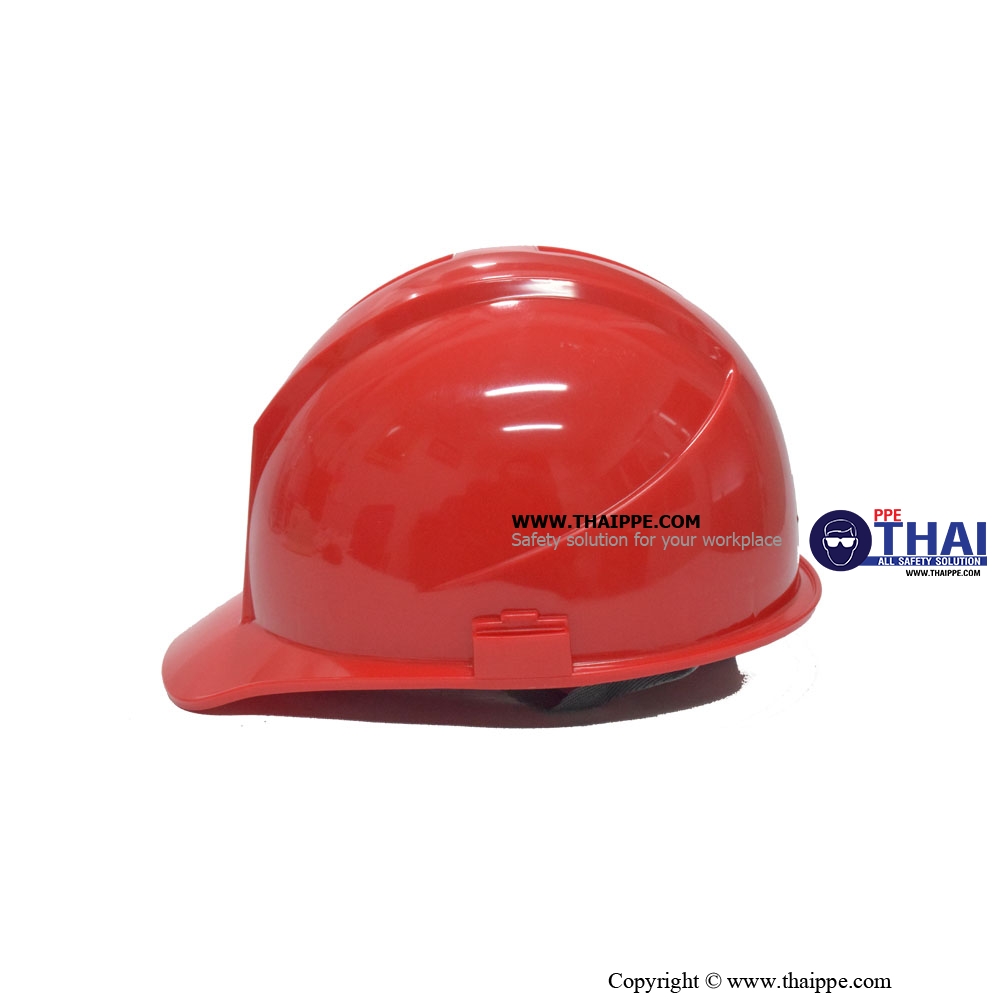 BSH-01 (H-BEST) หมวกนิรภัยแบบปรับหมุน BESTSAFE  สี : สีแดง