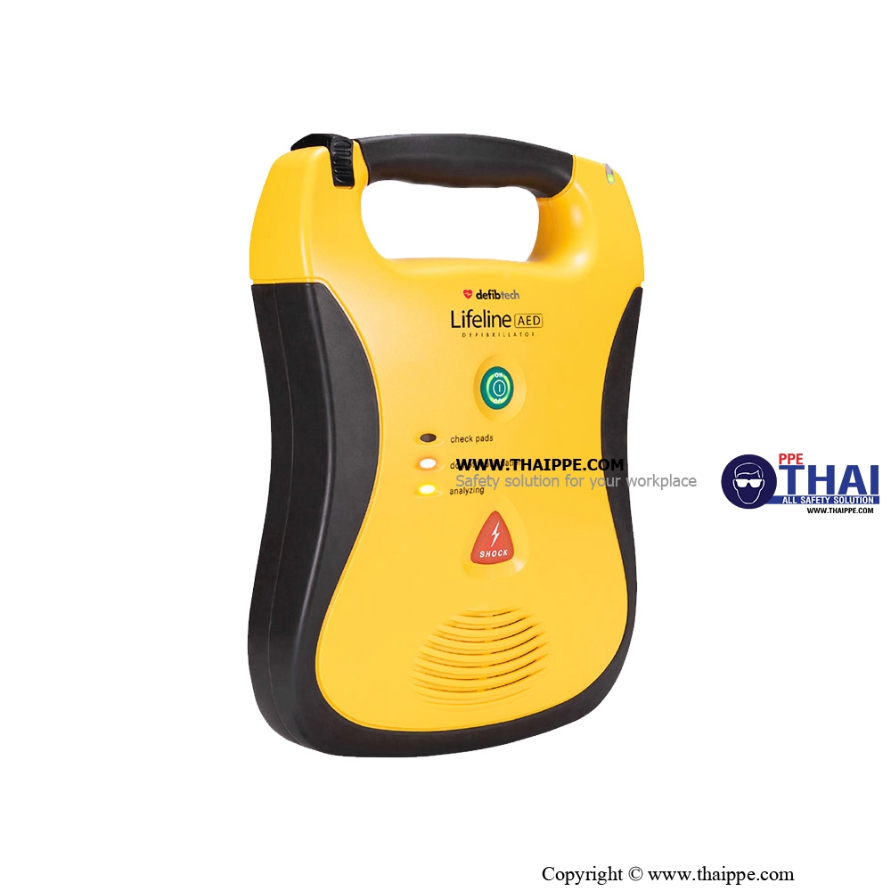 DEFIBTECH-AED #เครื่องกระตุ้นหัวใจด้วยไฟฟ้าชนิดอัตโนมัติ Lifeline DDU-100 (Thai/Englist)