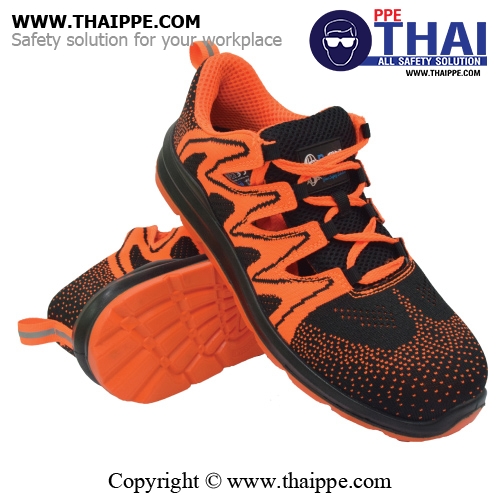 X-RUN PUMPKIN [Light weight] รองเท้านิรภัย ยี่ห้อ BESTSAFE