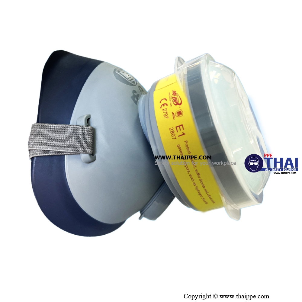 ตลับกรอง 2807 ABEK | OV/AG สำหรับหน้ากากท่อเดี่ยว
