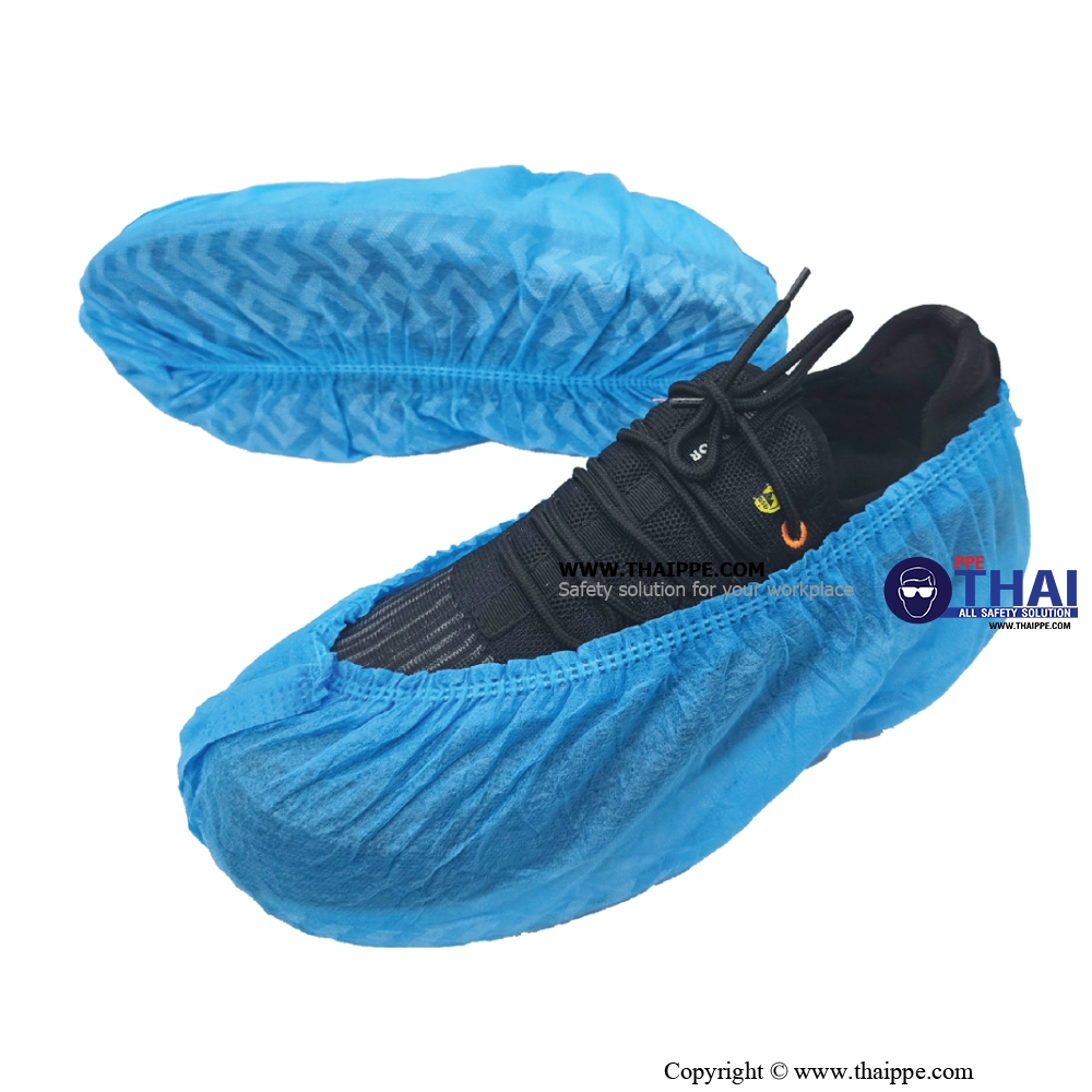 COVER SHOE PPSB BESTSAFE COVER 001 PL ถุงคลุมเท้าสปันบอนด์ PPSB แบบใช้แล้วทิ้ง Disposable