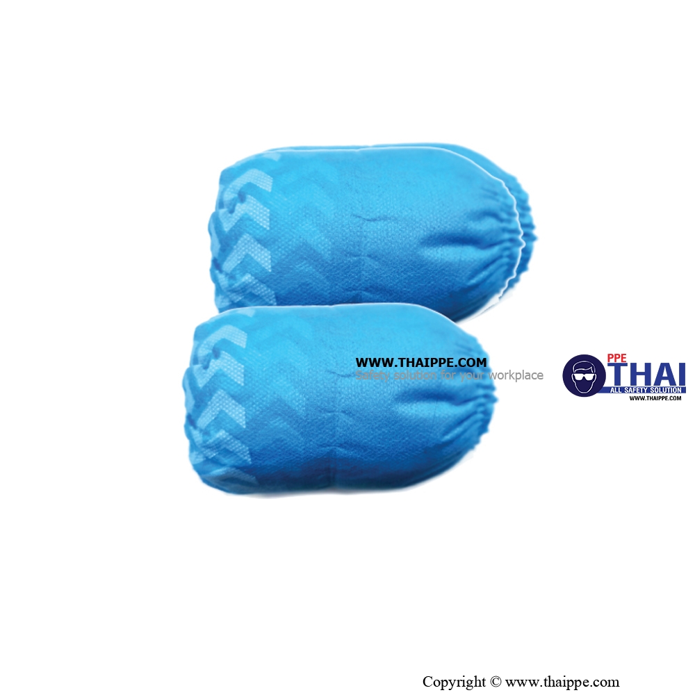 COVER SHOE PPSB BESTSAFE COVER 001 PL ถุงคลุมเท้าสปันบอนด์ PPSB แบบใช้แล้วทิ้ง Disposable