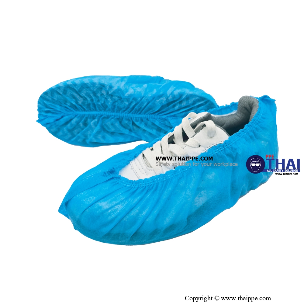 COVER SHOE PPSB BESTSAFE COVER 001 PL ถุงคลุมเท้าสปันบอนด์ PPSB แบบใช้แล้วทิ้ง Disposable