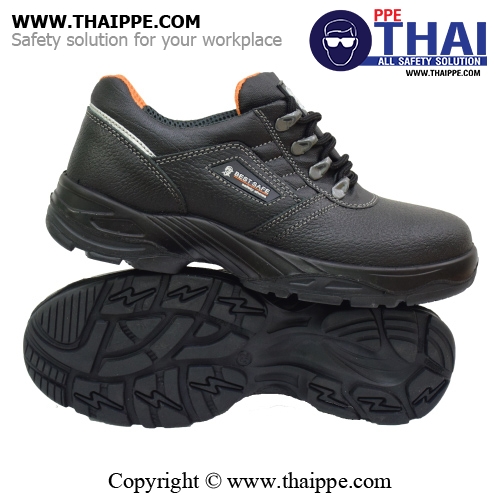 H01-HEAT TECH [SB EH HRO, S1] รองเท้านิรภัยหุ้มส้น สีดำ พื้น PU/R  ป้องกันไฟฟ้า 18 kV ยี่ห้อ BESTSAFE size 43