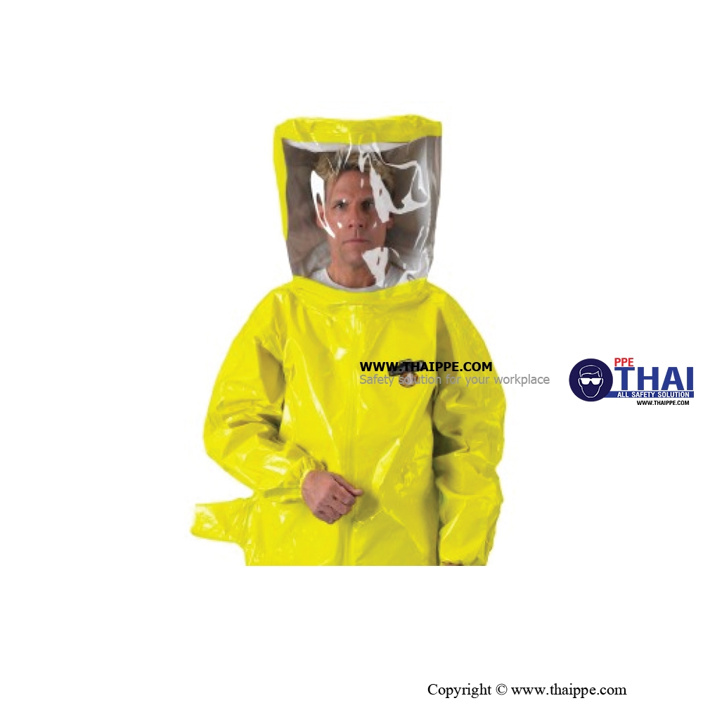 CT4S450 #LAKELAND  Level B Encapsulated suit พร้อม SCBA space