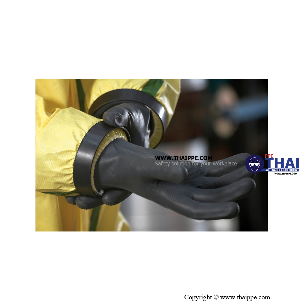 PUSH FIT Glove System  Chemical Suit #Lakeland Level B,C,D