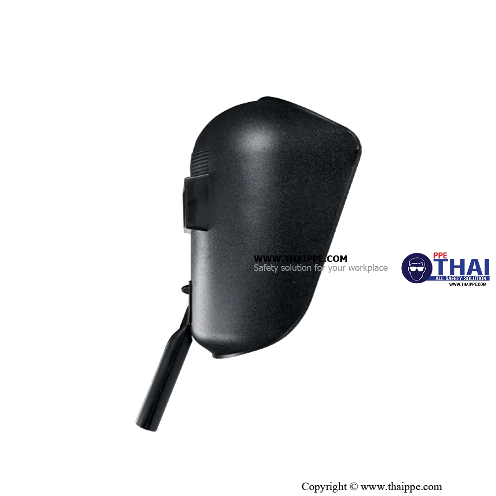 632P [WELD HAND 02]# BESTSAFE - Welding Mask Hand Shield- กระบังหน้างานเชื่อมสีดำ แบบจับด้านใน