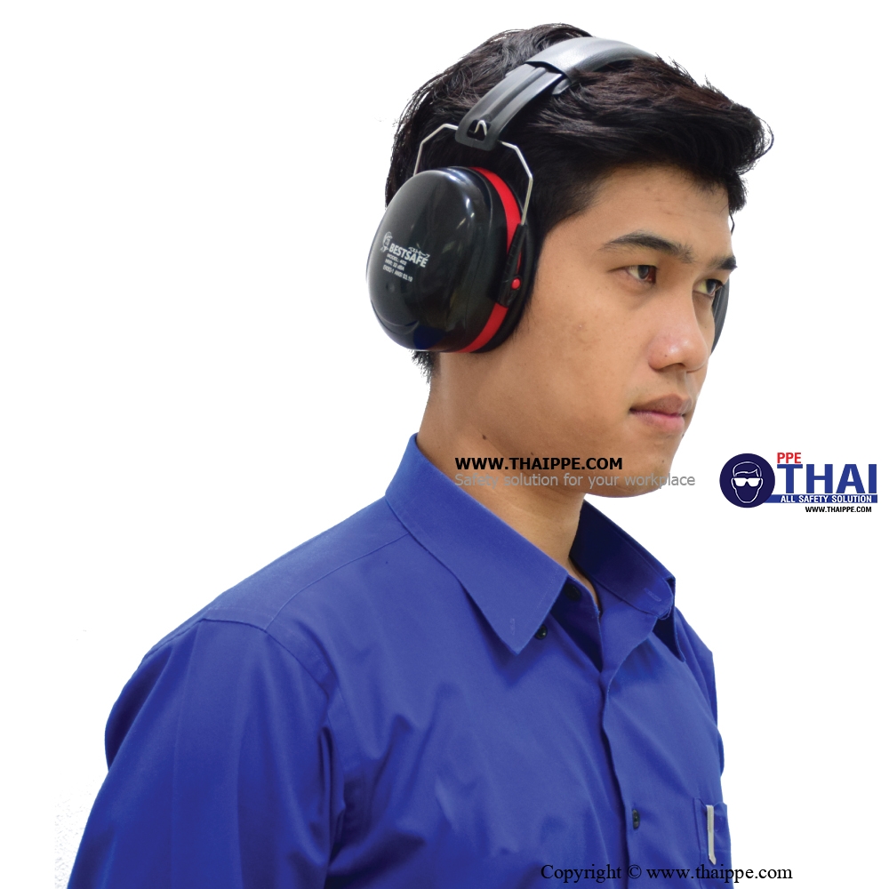 BEST 402 ที่ครอบหูลดเสียง Fold earmuff #BESTSAFE