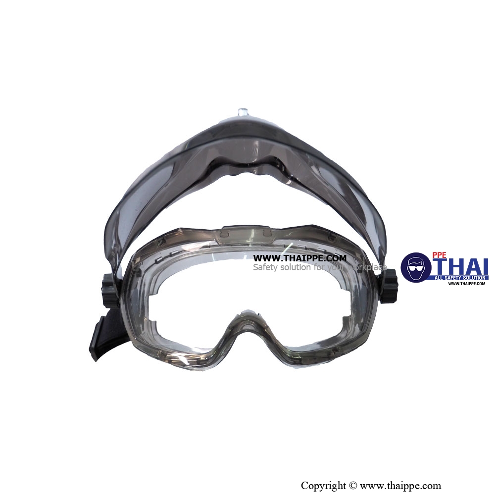 Goggle18 BEST GUARD แว่นครอบตานิรภัยพร้อมการ์ดคลุมคาง ยี่ห้อ BESTSAFE