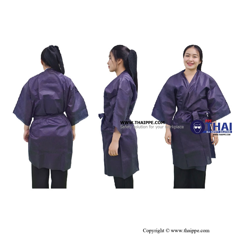 Disposable spa Robe / KIMONO THAIPPE All Safety Solution