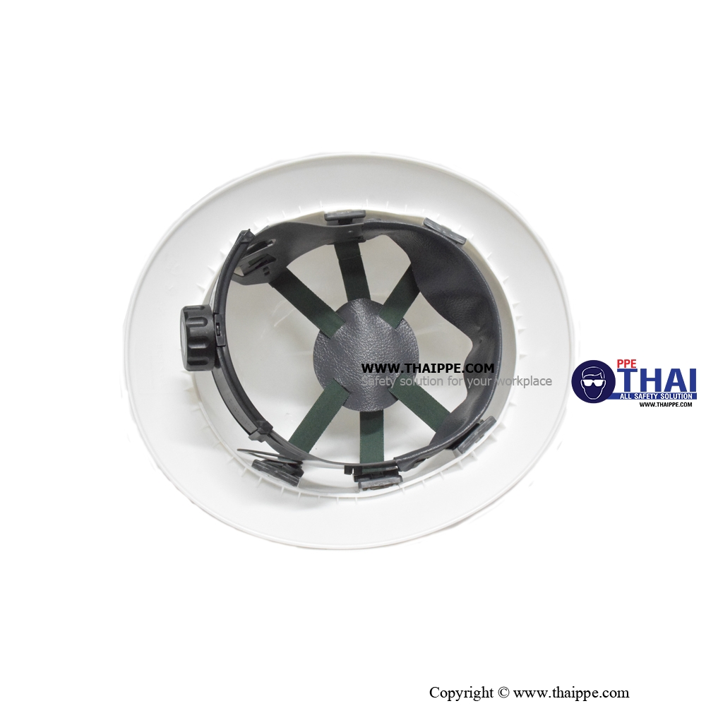 BSH-08 FULL BRIM หมวกนิรภัยปีกรอบ BESTSAFE สี : ขาว