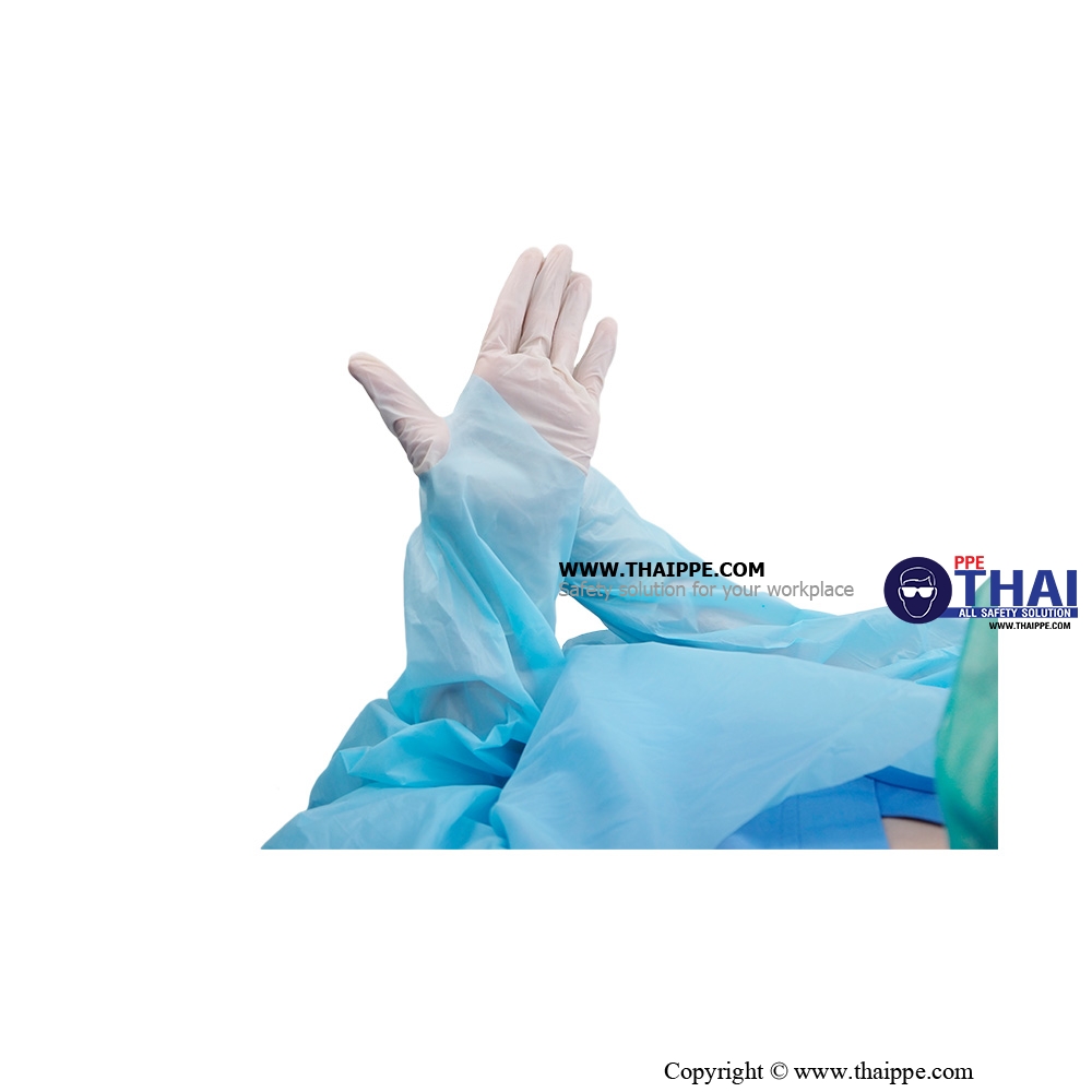 ISOLATE GOWN [CPE] # BESTSAFE ชุดกาวน์พลาสติก [CPE]