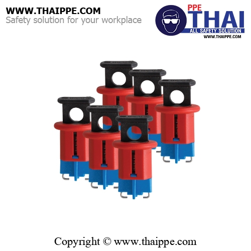  E-02 อุปกรณ์สำหรับล็อค CIRCUIT BREAKERS แบบรูข้างในเล็กมาก ยี่ห้อ BESTSAFE