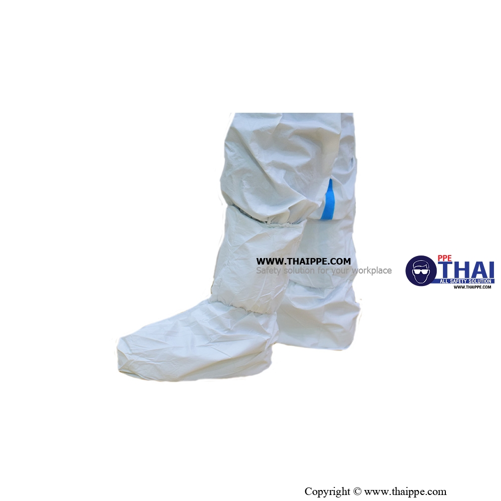 DISPOSABLE BOOT COVER ถุงคลุมรองเท้าป้องกันเชื้อโรค เนื้อ PE