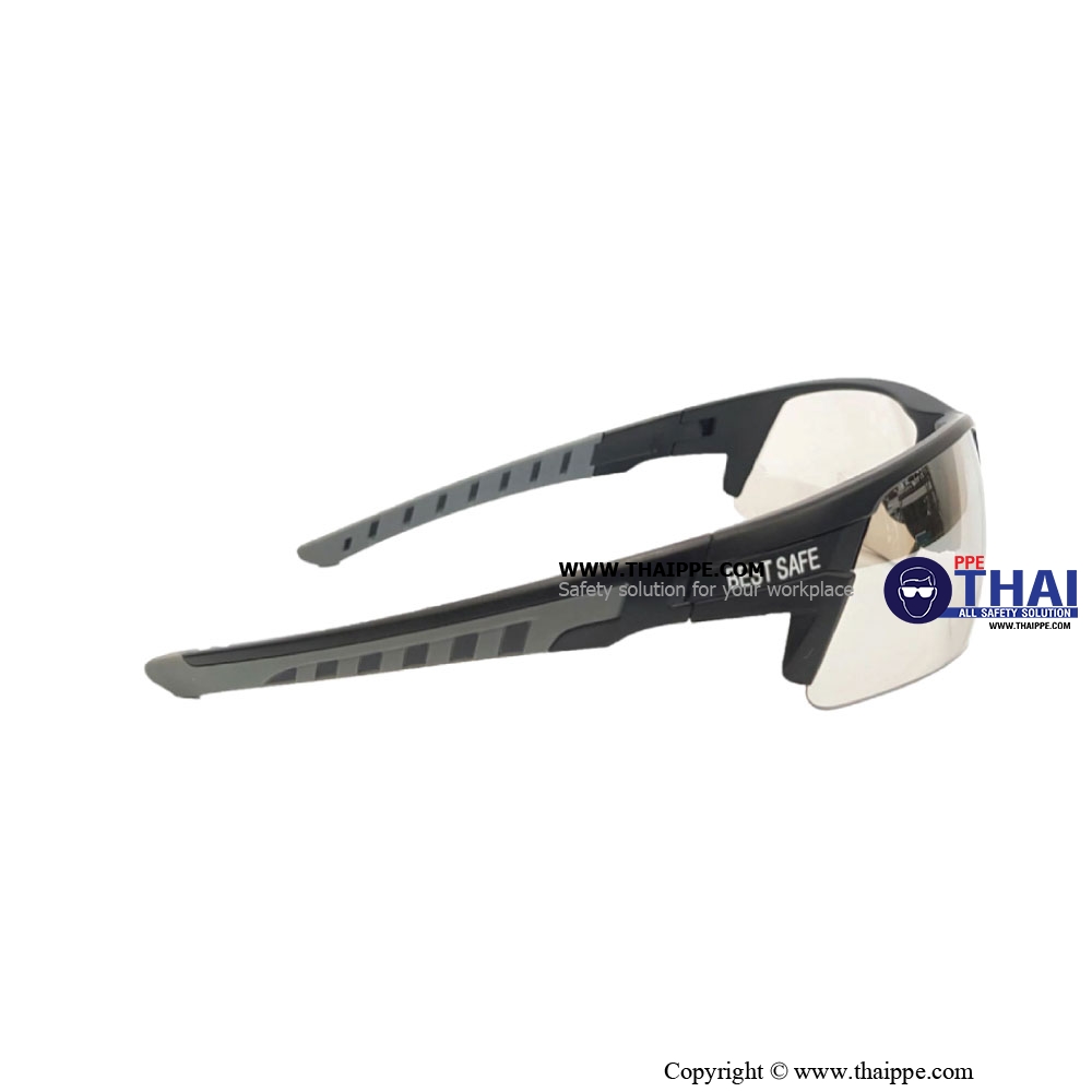 BRAVO TECTICAL #716 แว่นตานิรภัยเลนส์ Phtochromatic lens ยี่ห้อ BESTSAFE 