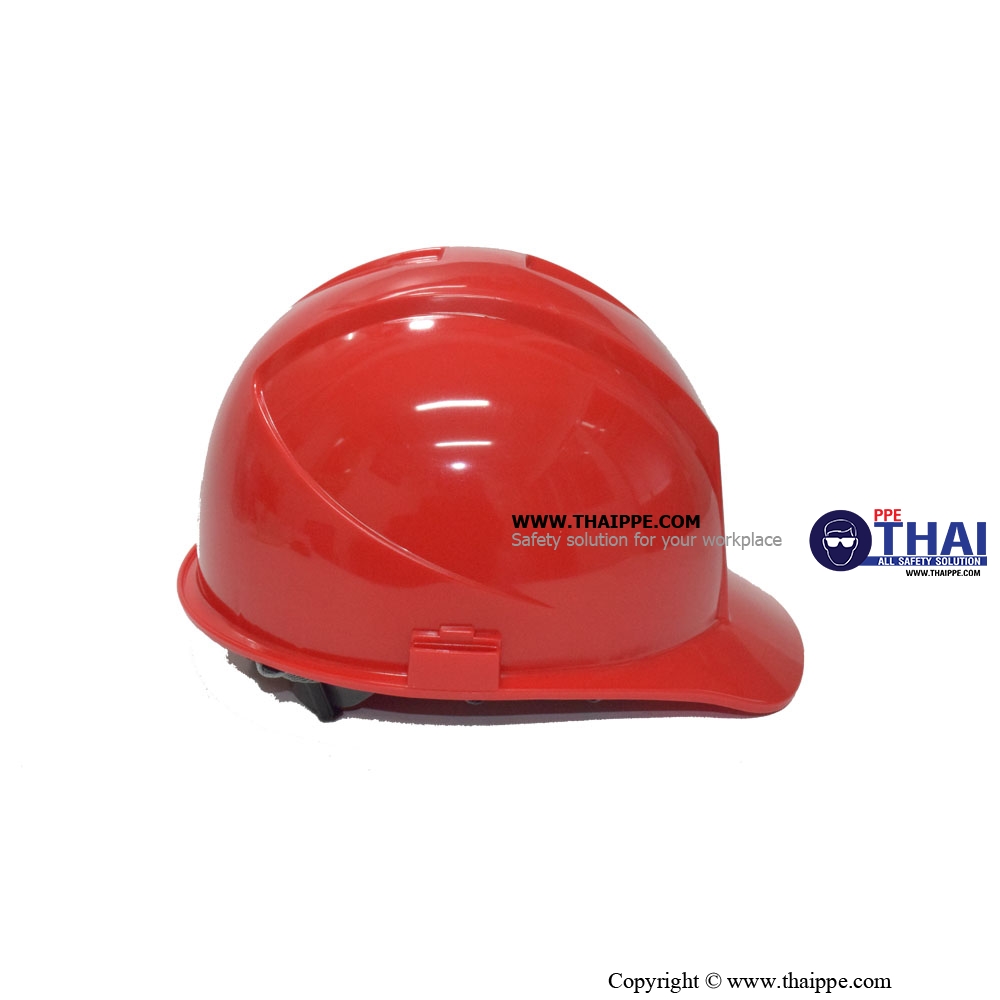 BSH-01 (H-BEST) หมวกนิรภัยแบบปรับหมุน BESTSAFE  สี : สีแดง