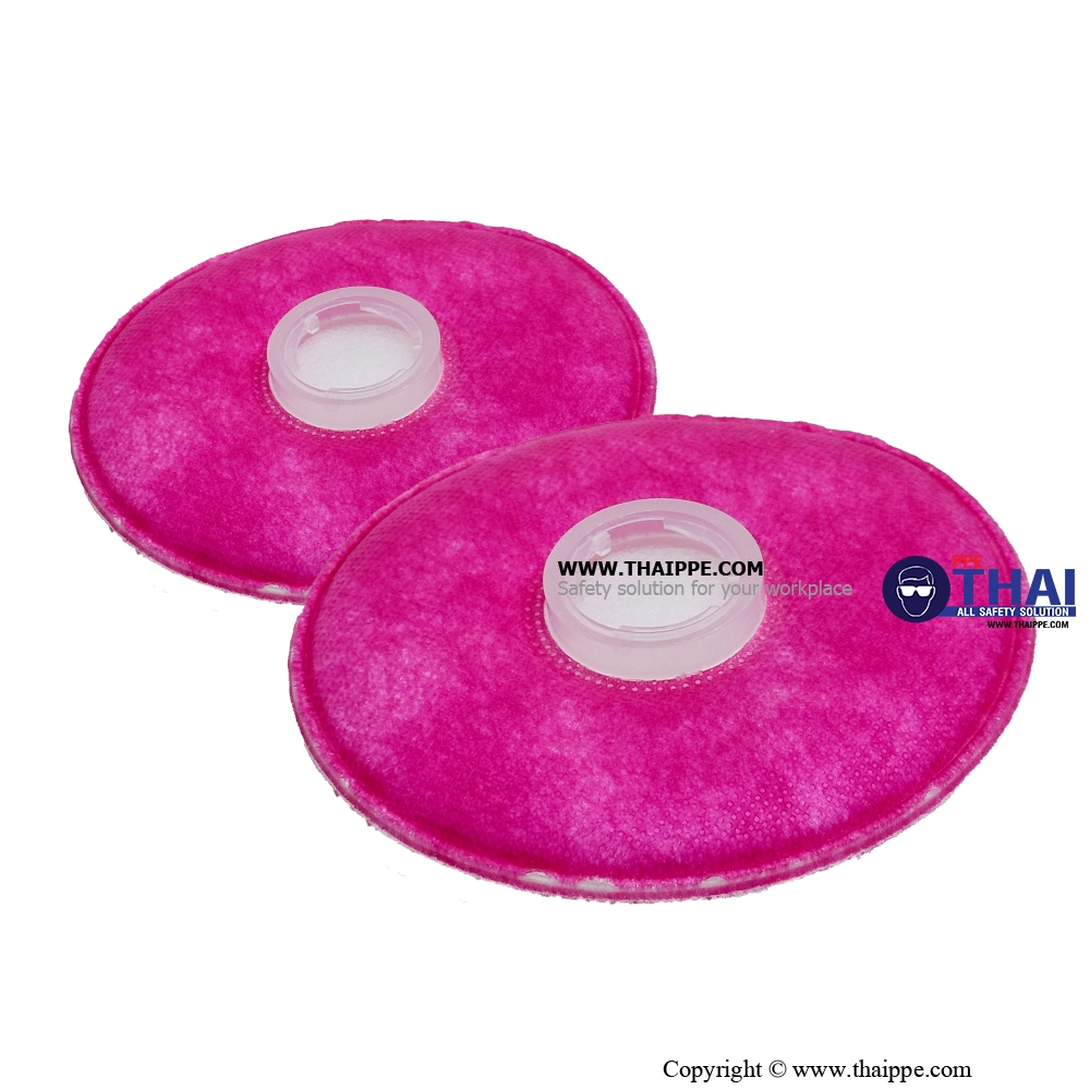 8002 แผ่นกรอง KP100 oil Based Particulate and Non-0il Based Particulate Filter cottonfor 8809 and 9006+
