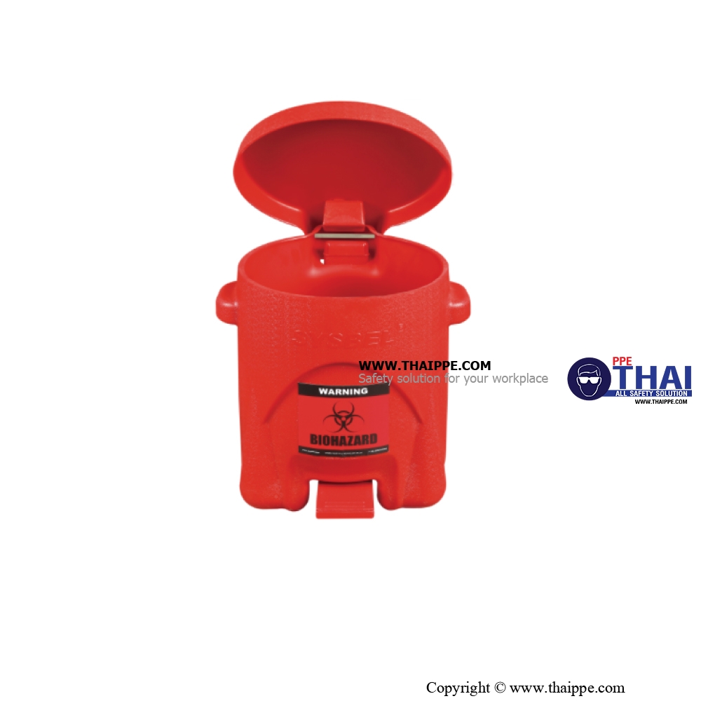 WA8109600 ถังขยะสำหรับทิ้งสารเคมีปนเปื้อน ขนาด 50x48x53 cm. 14 แกลลอน (53 ลิตร)
